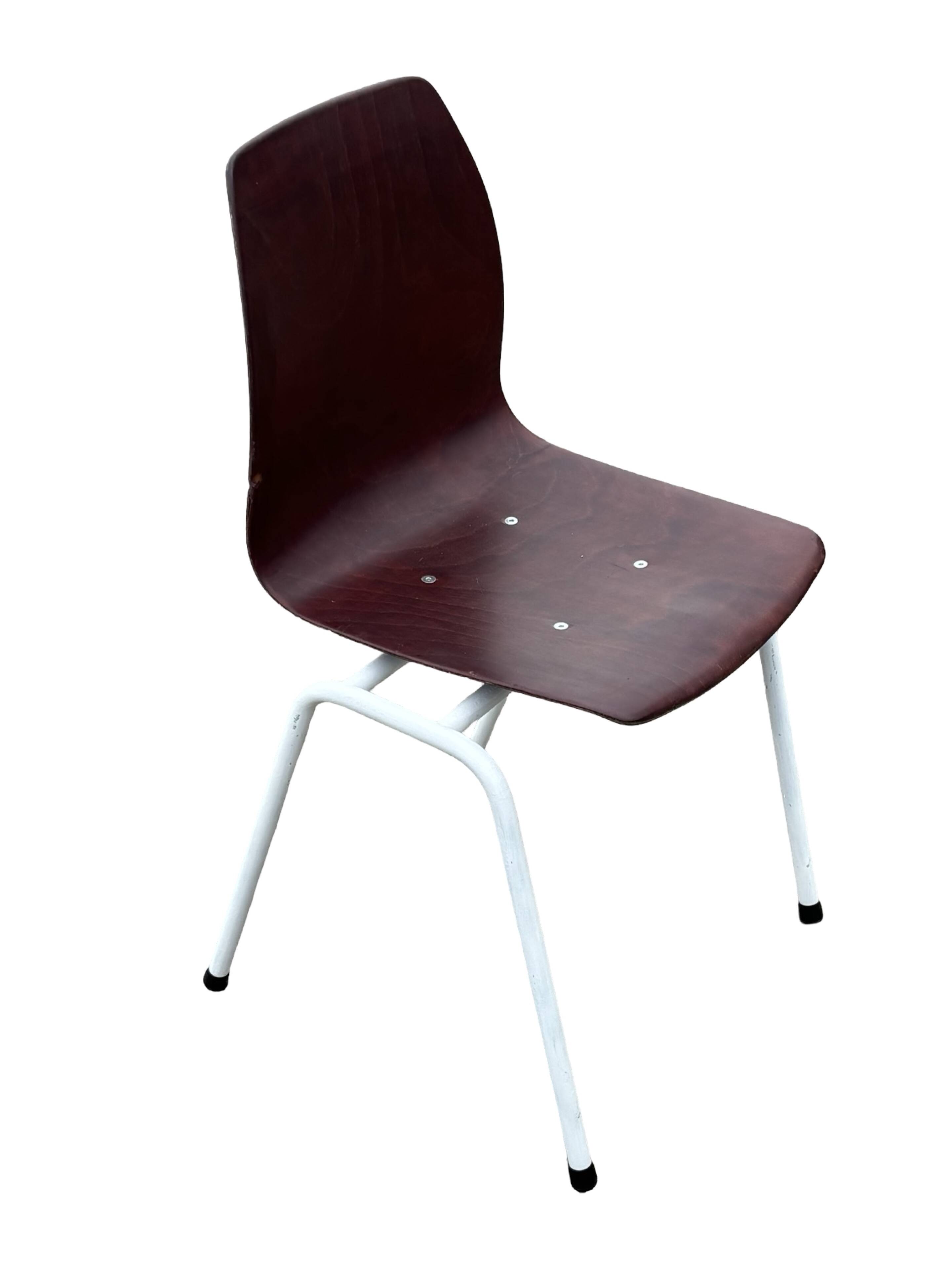 Vintage set of four Stacking Chairs by Elmar Flötotto for Pagholz