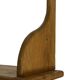 Vintage shelf  in oak wall rack book 1970s wood minimalist design