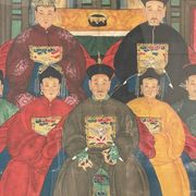 Chinese Family Painting
