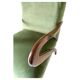 Midcentury modern Green Velvet Armchair, Guglielmo Ulrich, Italy 1950 's