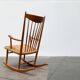 Mid-century Danish rocking chair