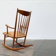 Mid-century Danish rocking chair
