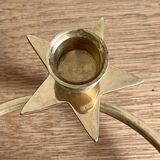Vintage brass candle holder
