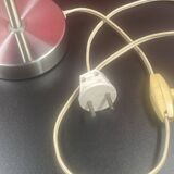 Henri Mathieu 70's Kinetic Design Lamp Brushed Aluminum - 36 cm