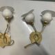 Murano Glass Sconces Set of 2 by Zonca 