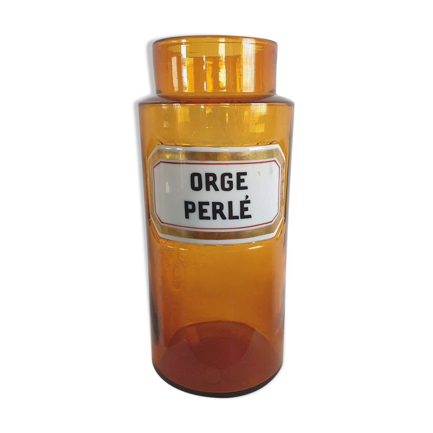 Pot de pharmacie orge perlé