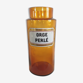 Pot de pharmacie orge perlé