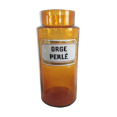 Pot de pharmacie orge perlé