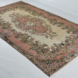 Anatolian handmade vintage rug 295 cm x 172 cm