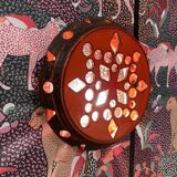 Large ceramic wall light, 1950s design