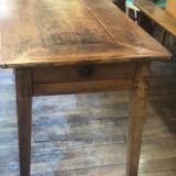 Solid oak farmhouse table