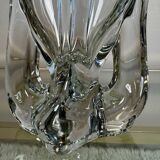 Openwork crystal vase from the 60s/70s