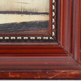 Bernard BUFFET: The bouquet of flowers, lithograph on framed canvas.