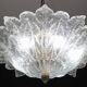Amsterdam Palmetta, Italian Murano Glass Ceiling Light or Flush Mount, 1970