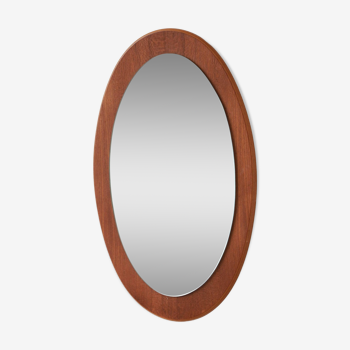 Oval mirror - teak - 1.11.23.03