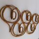 Vintage rattan coat rack by Franco Albini