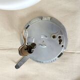 Vintage opaline ceiling light