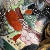 Japan, Satsuma vase with richly decorated handles, signed, early 20th century