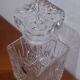 Royal cristal rock crystal whiskey decanter