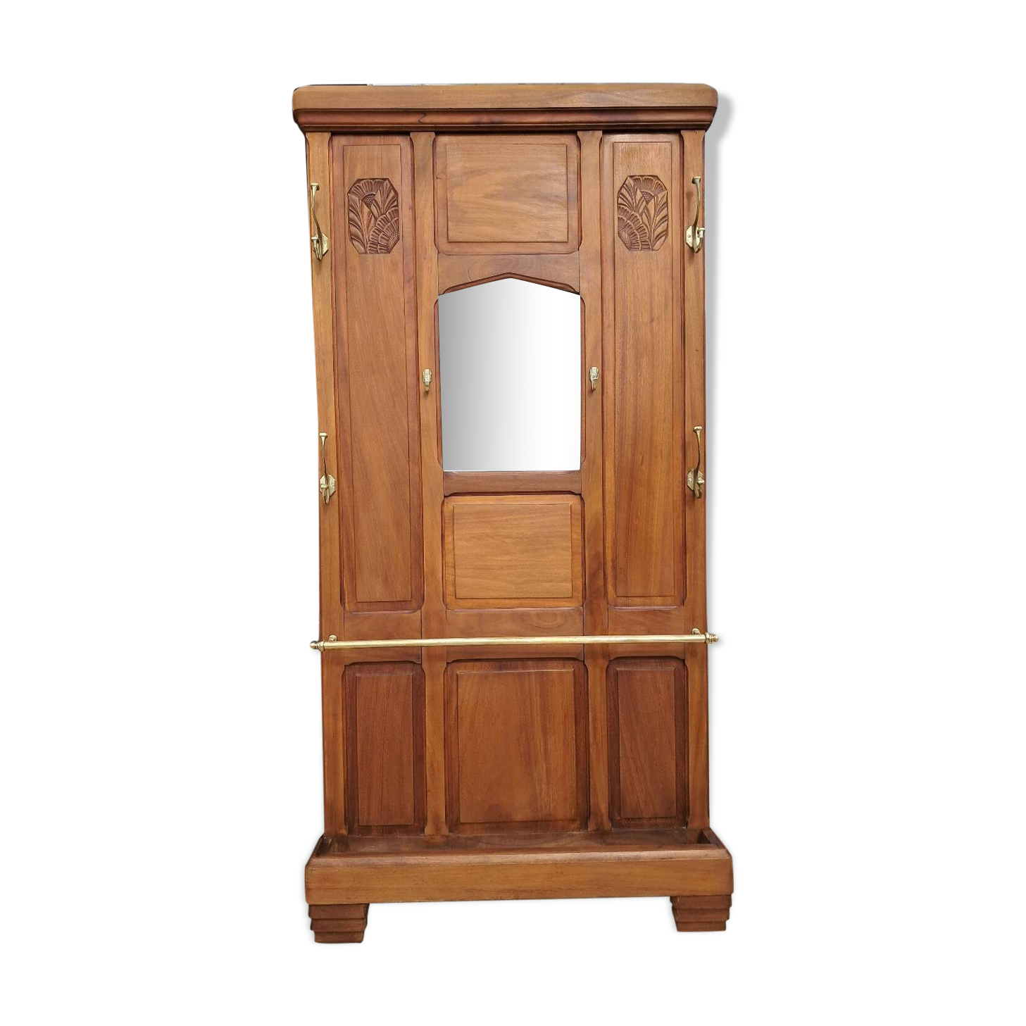 Art deco coat rack