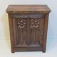 Antiqie Gothic carved oak cabinet, 1860