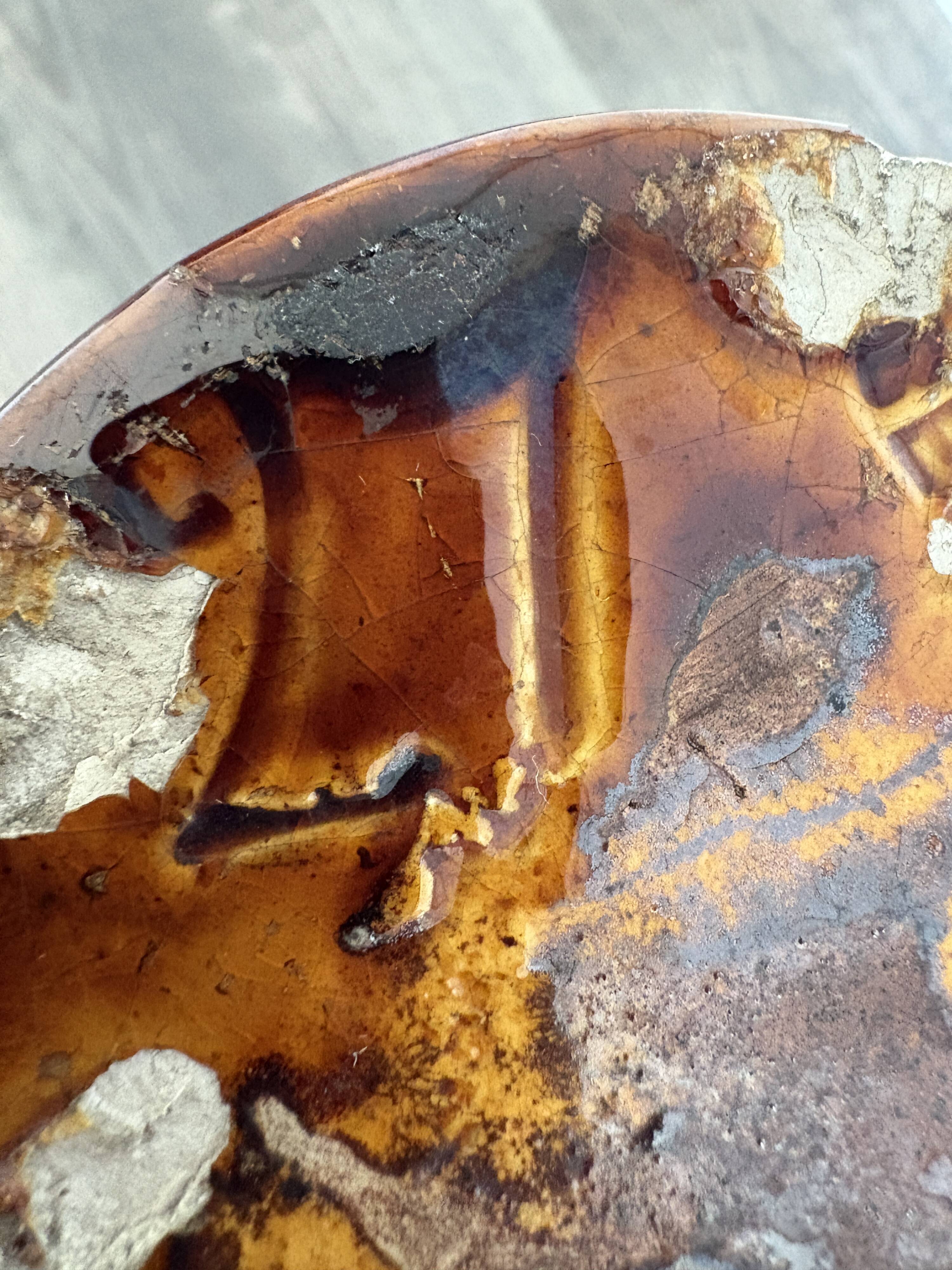 Art Nouveau vase in Flemish pottery