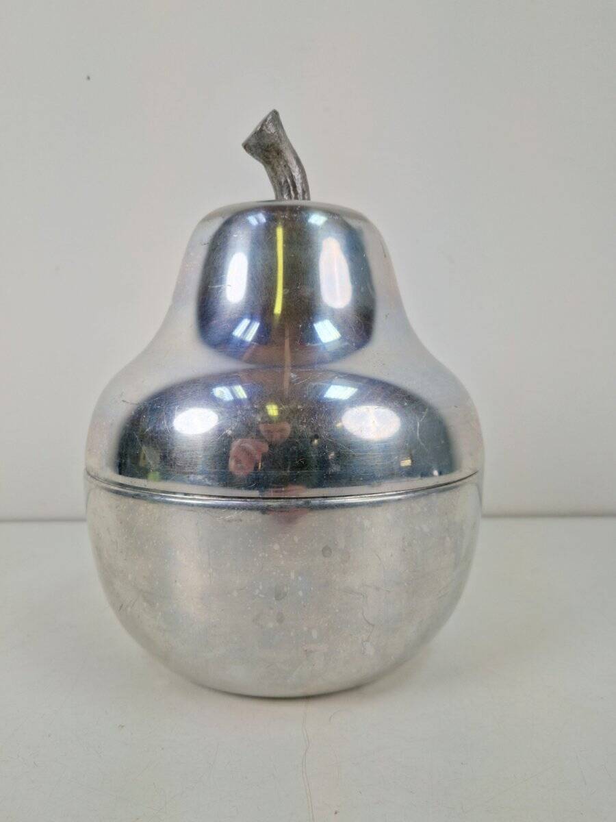 Seau à glace sculptural en forme de poire, Italie, 1960