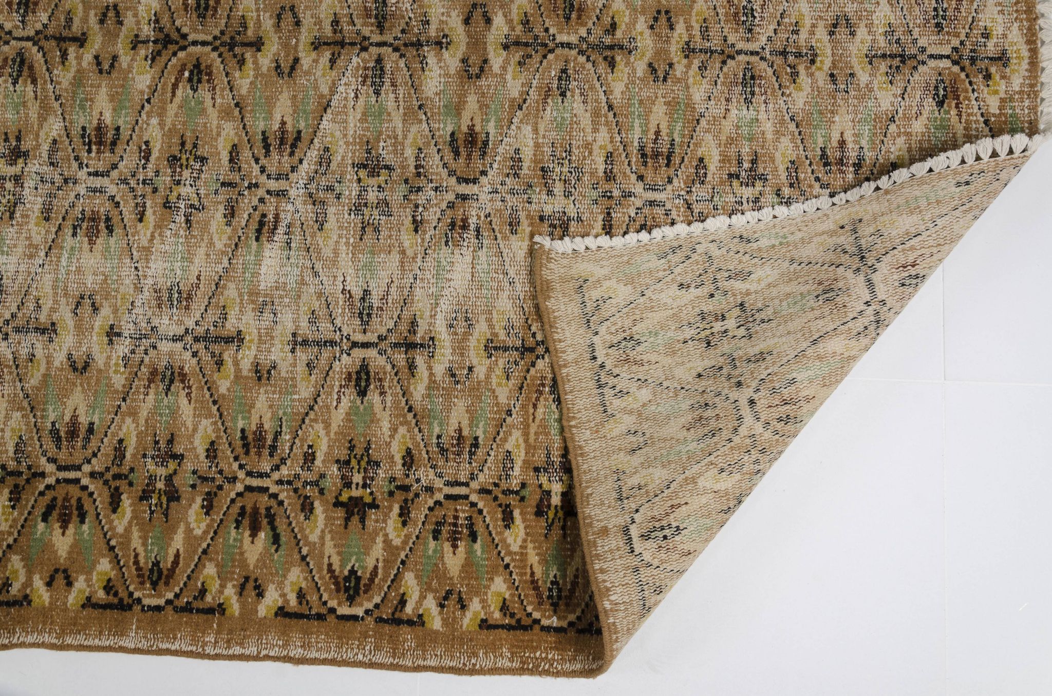 Tapis en laine noué à la main Oushak sku 850