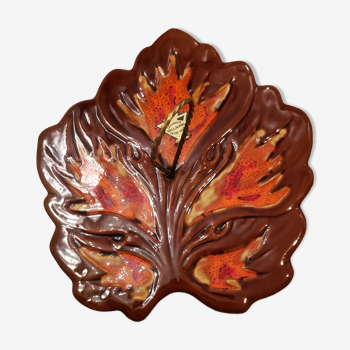 Cheese platter Vallauris leaf shape