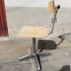 Chaise de bureau réglable pied chrome