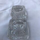Set of 2 pairs of crystal salters