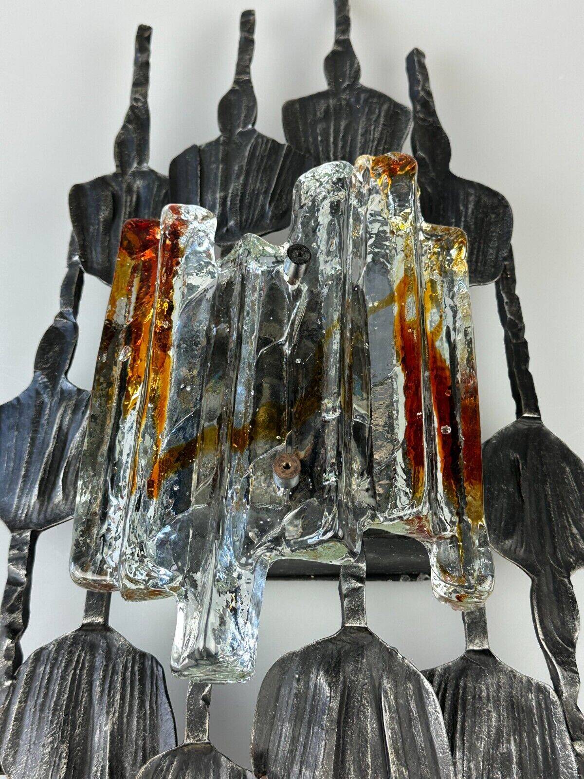 60s 70s Brutalist Wall Lamp Tom Ahlström & Hans Ehrlich Wall Sconce