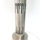 Vintage lamp 70's brushed aluminium design