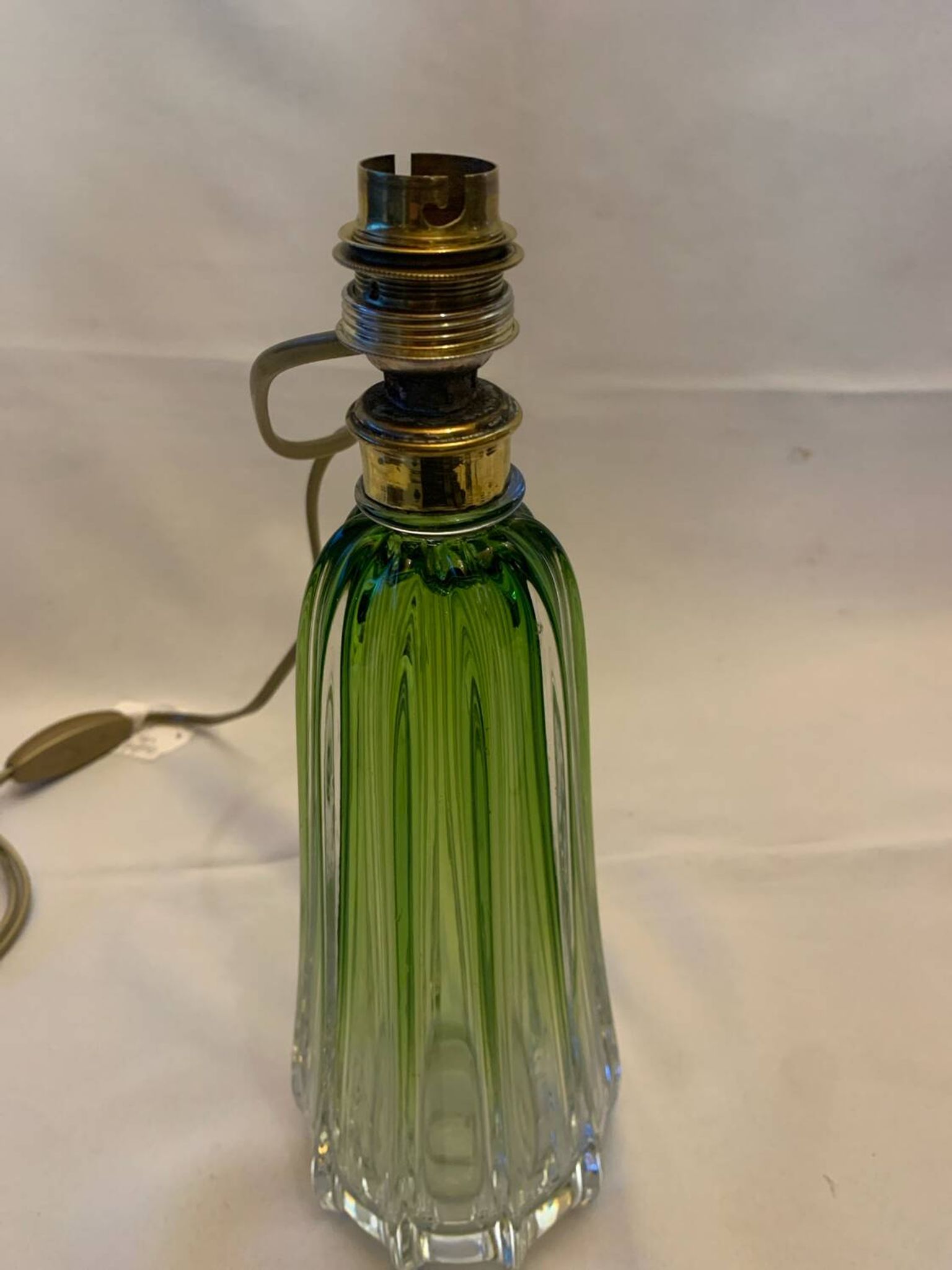 Pied de lampe cristal