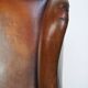 Large sheepskin wing chair with excellent colour and great seating comfort