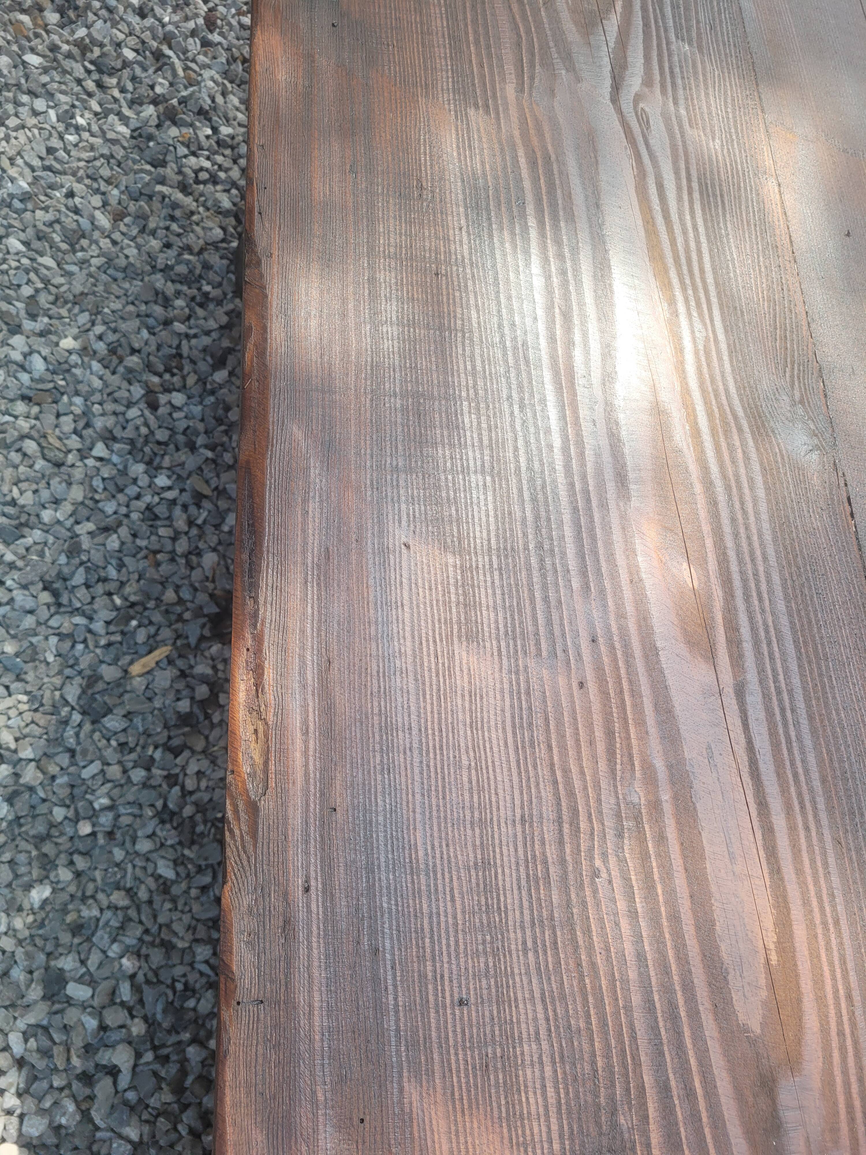 Bench or garden coffee table cast iron legs 150×56cms