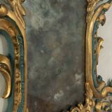 Miroir baroque, fabriqué à la main, années 1960