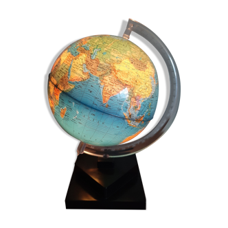 Lampe de chevet globe terrestre