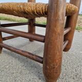 Brutalist low chair
