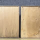 Pair of watchmaker's layettes in natural wood circa 1880-1900