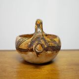 Cruche pot à bouillon Kabyle ancienne en terre cuite