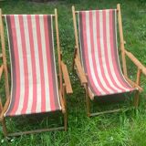 Pair of Chilean chairs.