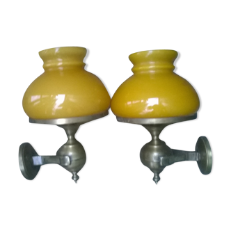 Pair of vintage wall light