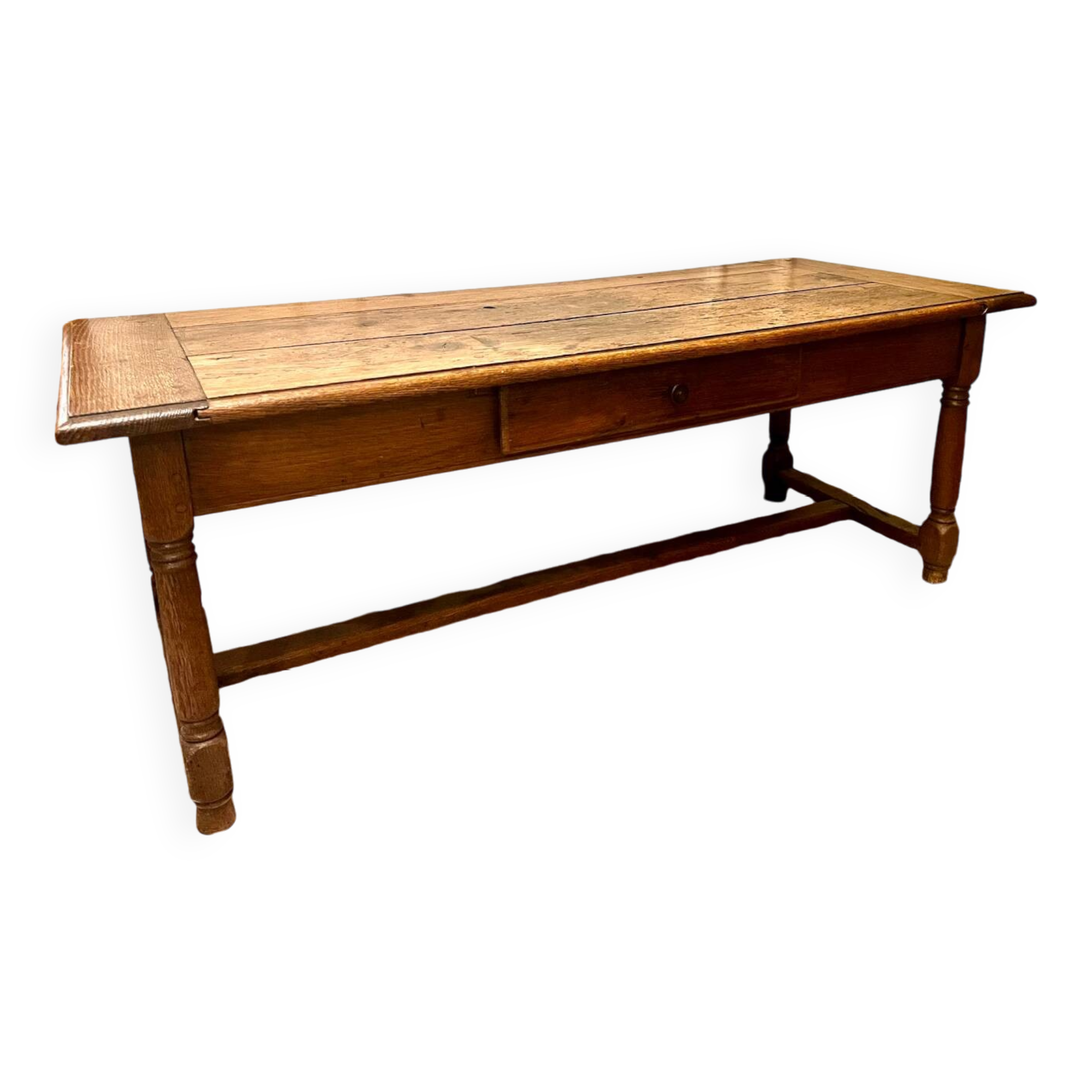 Rustic oak coffee table