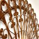 Rattan peacock bedhead