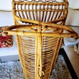 Rattan bed