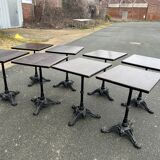 Set of 12 bistro tables