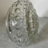 Glass ceiling light circa 1960