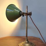 Vintage industrial desk lamp from the 1930s.