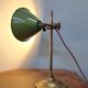 Lampe de bureau industrielle vintage 1930